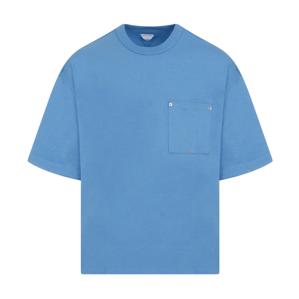 Bottega Veneta Admiral T-Shirt Blue Heren
