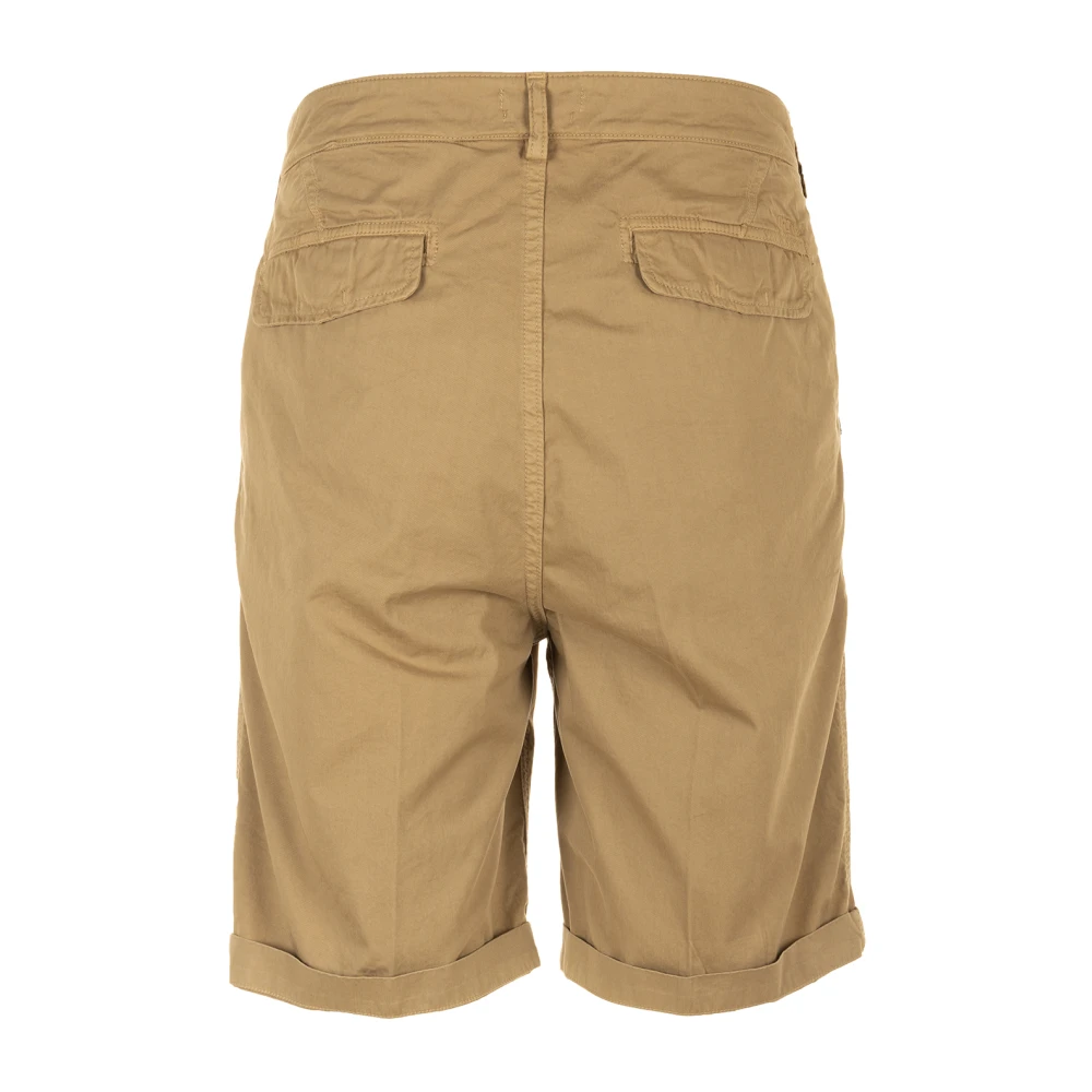 40Weft Beige Chino Bermuda Shorts Beige Heren