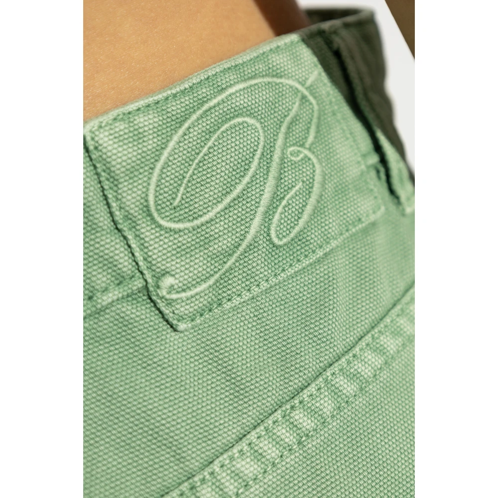 Blumarine Denim rok Green Dames