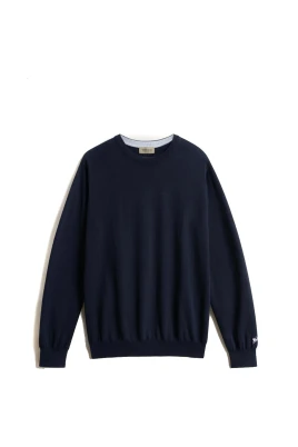 Logo Cotton Crewneck