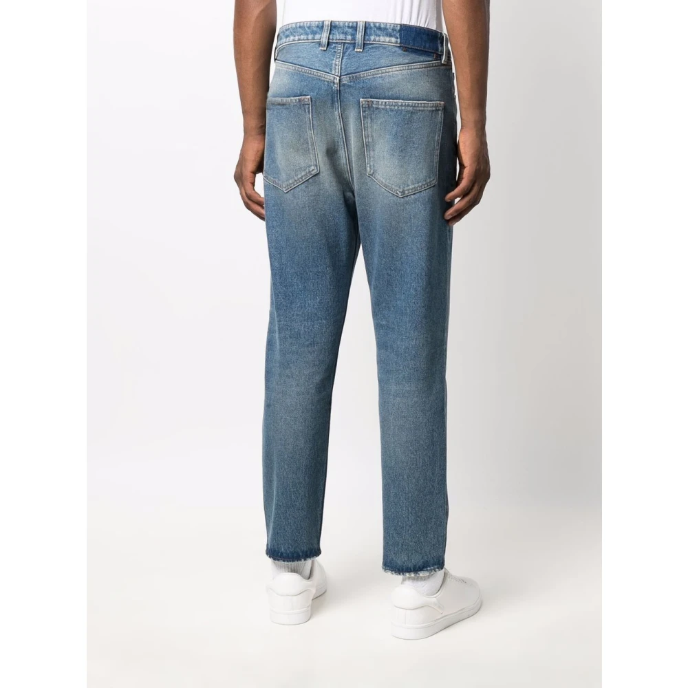 Golden Goose Slim Fit Medium Stone Jeans Blue Heren