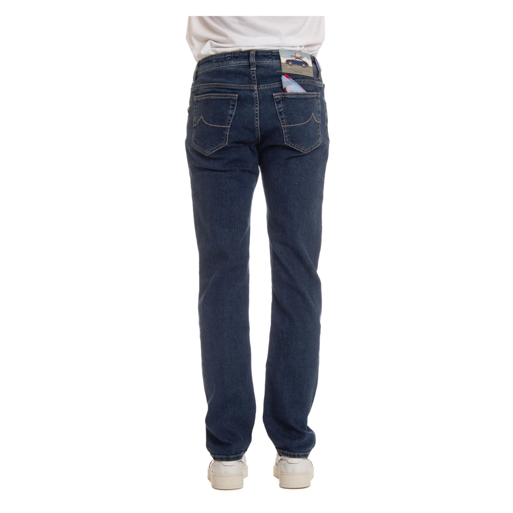 Jacob Cohën Luxe Denim Jeans Bard Fit Blue Heren