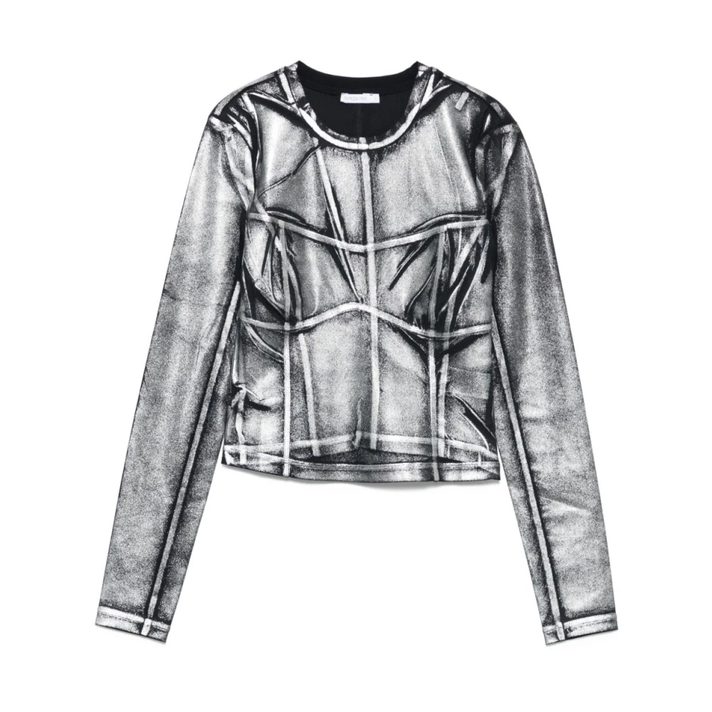 Patrizia Pepe Damen Multicolor Oberteile, Mehrfarbig, Sgröße: