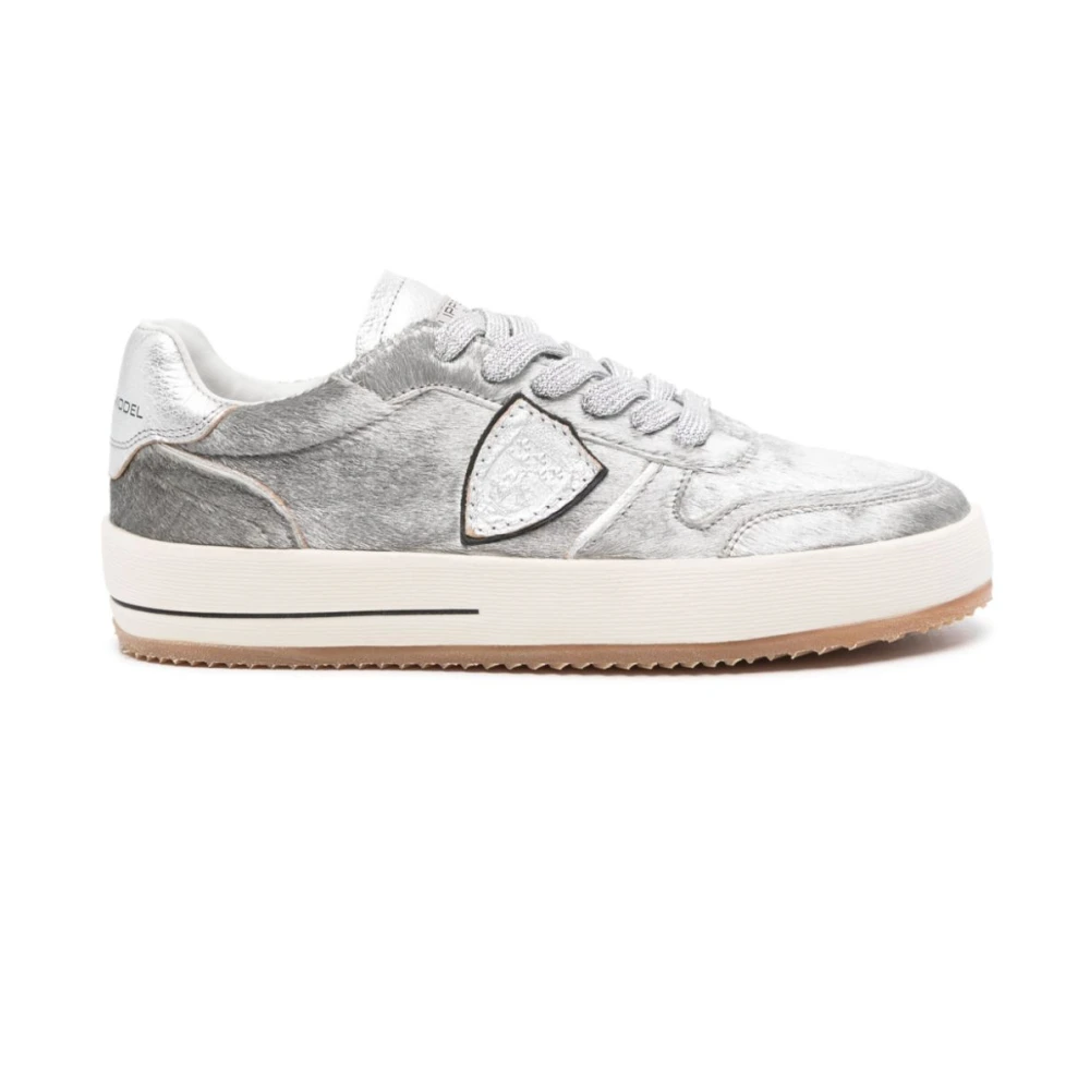 Philippe Model Stijlvolle Sneakers voor Mannen en Vrouwen Dames Schoenen Grijs