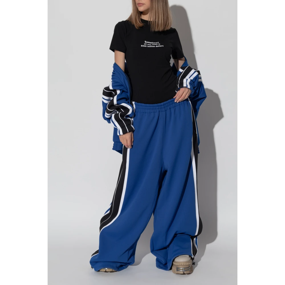 Vetements T-shirt met print Black Dames