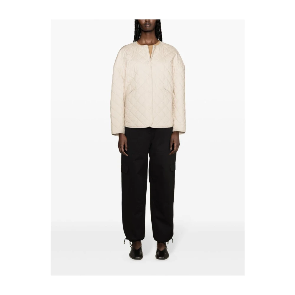 TotêMe Stijlvolle Jassen Collectie Beige Dames