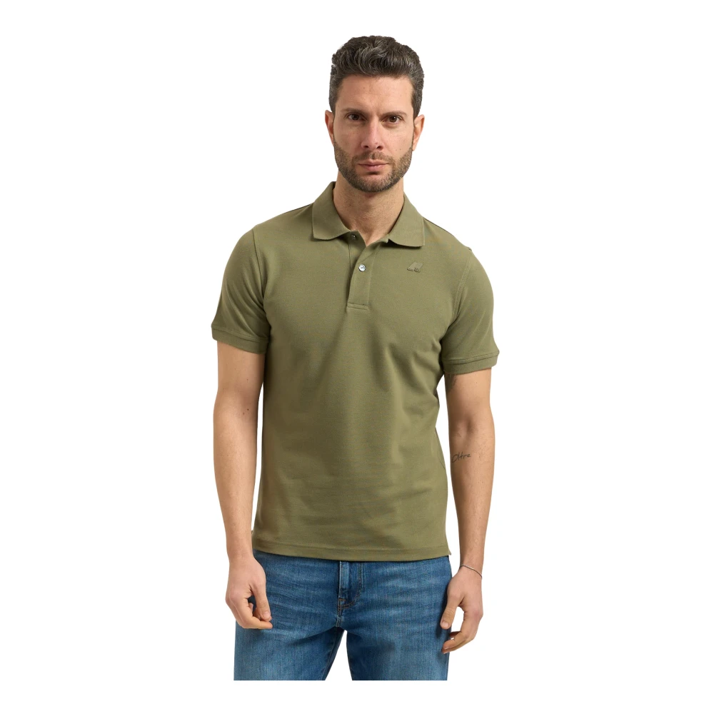 K-Way Uomo Verde - K-Way T-Shirts And Polos - Tops - L