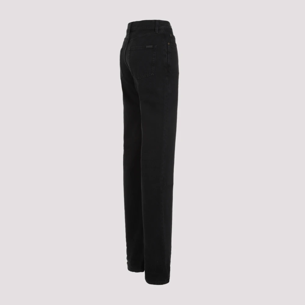 Saint Laurent Boot-cut Jeans Black Dames