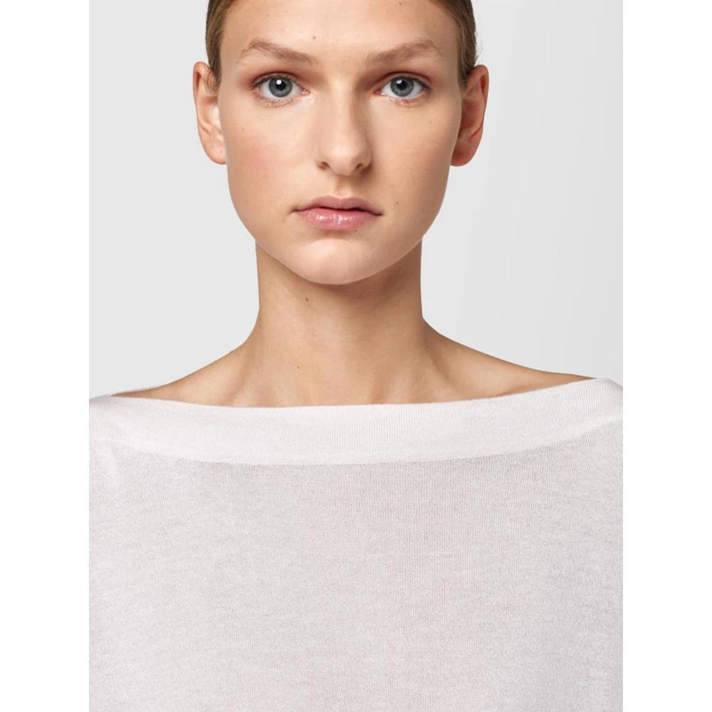 Alpha Studio Boot Longsleeve Shirt White Dames