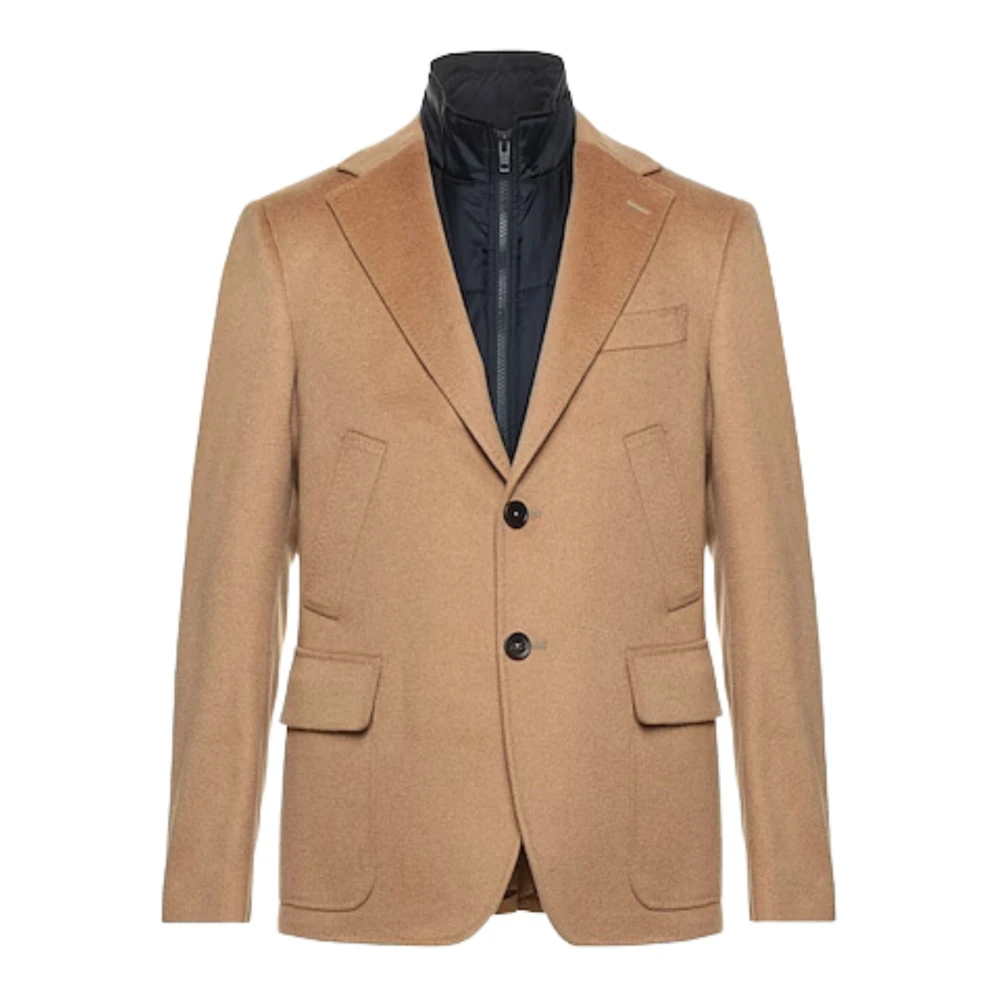 Fay - Jackets > Blazers - Brown - Fay - Modalova