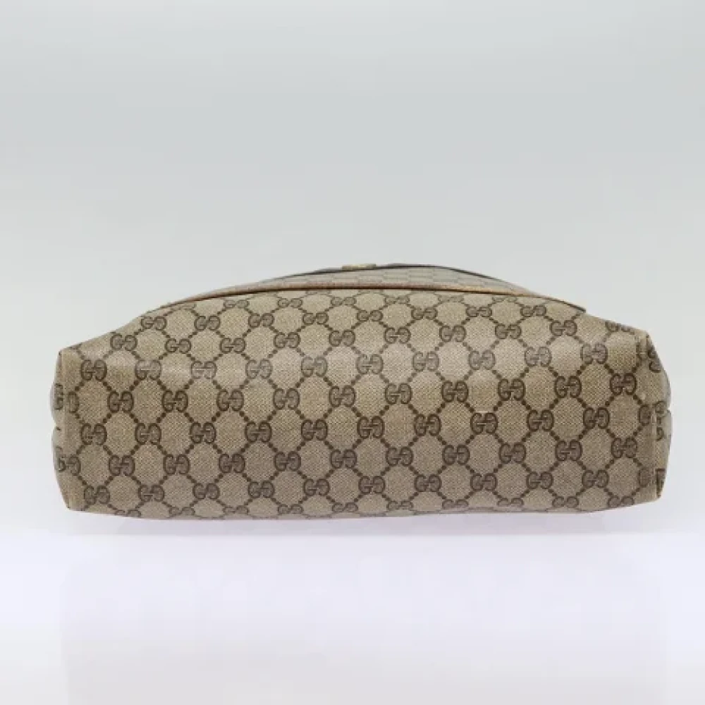 Gucci Vintage Pre-owned Leather totes Beige Dames