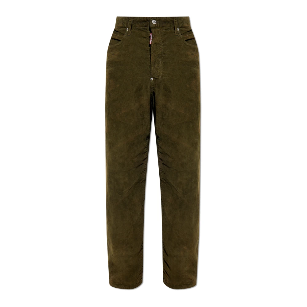 Trousers > Straight Trousers - - Dsquared2 - Modalova
