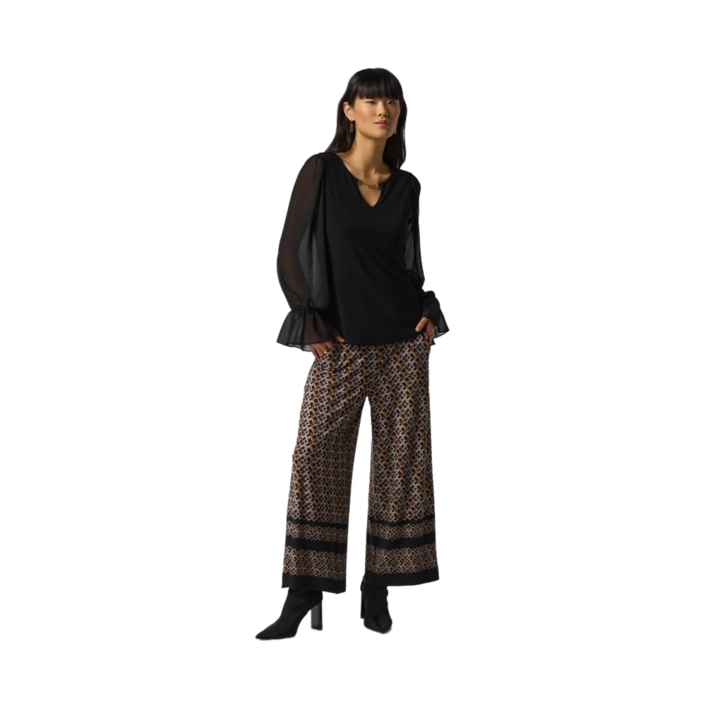 Joseph Ribkoff Longsleeve Top Black Dames