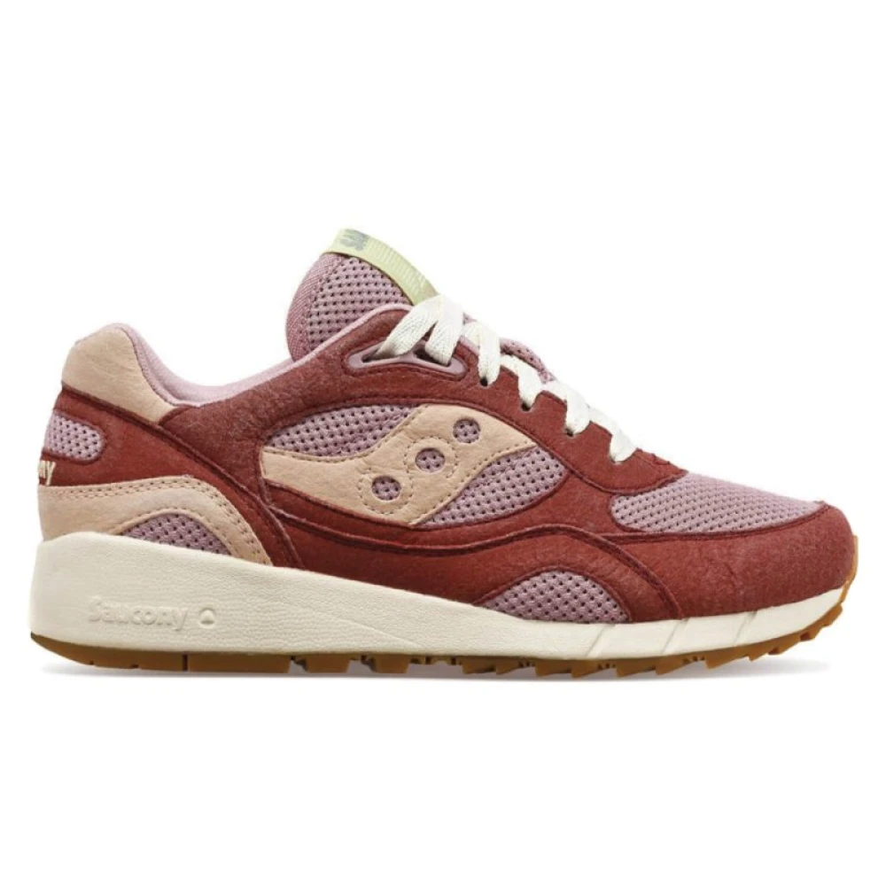 Saucony Men's Red Sneakers, 11 Uk, Shadow 6000 Running Shoes