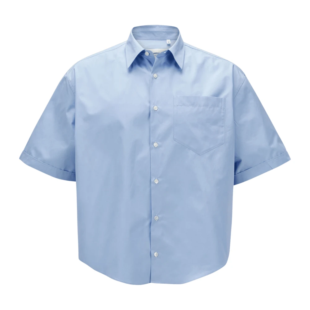 Shirts > Short Sleeve Shirts - - Ami Paris - Modalova