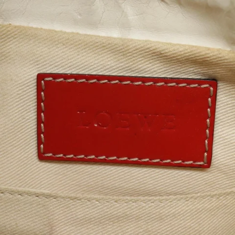 Loewe Pre-owned Canvas handbags White Dames