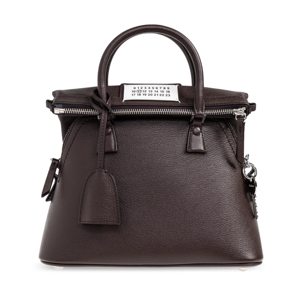 Maison Margiela Unisex Brown 5Ac Classique Mini Handbag