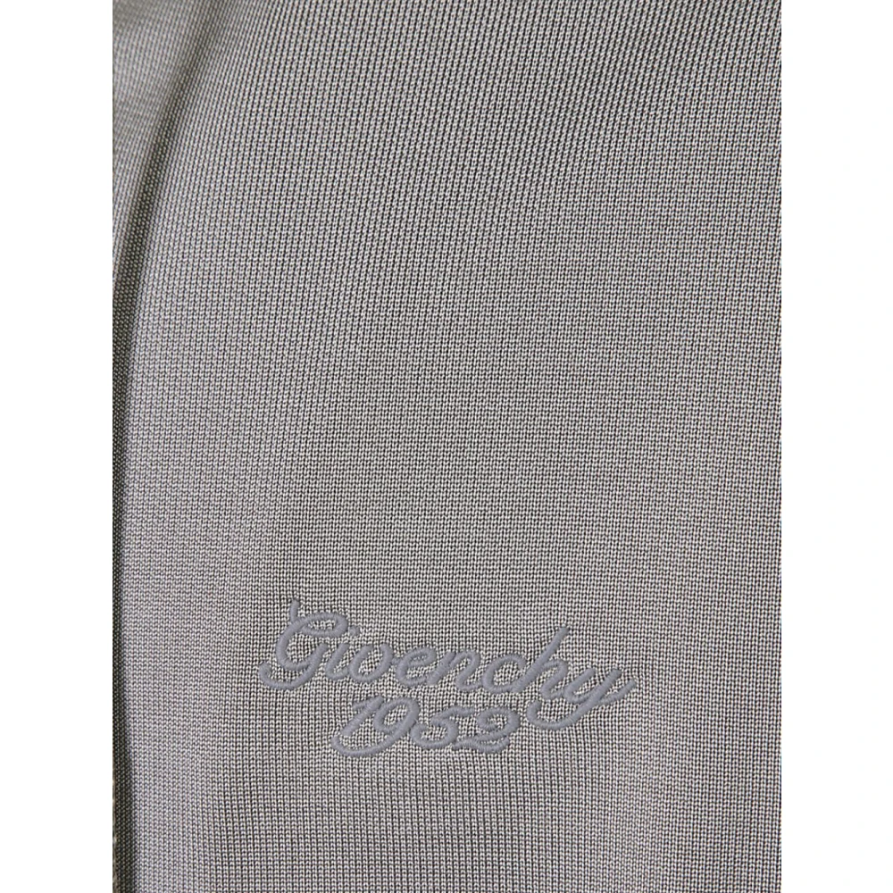 Givenchy Grijze Sweatshirt met Rits Gray Heren