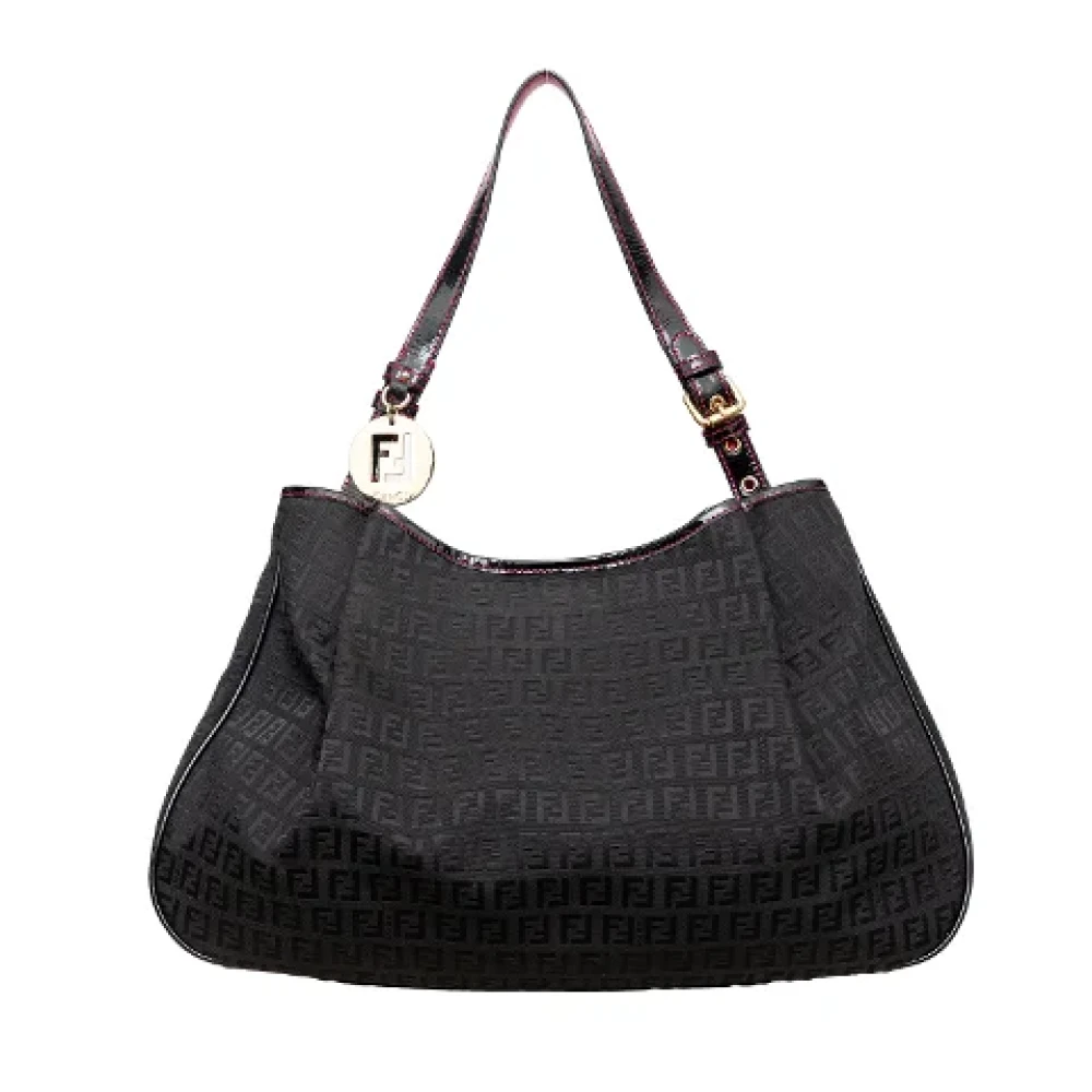 Fendi Vintage Pre-owned Leather fendi-bags Black Dames