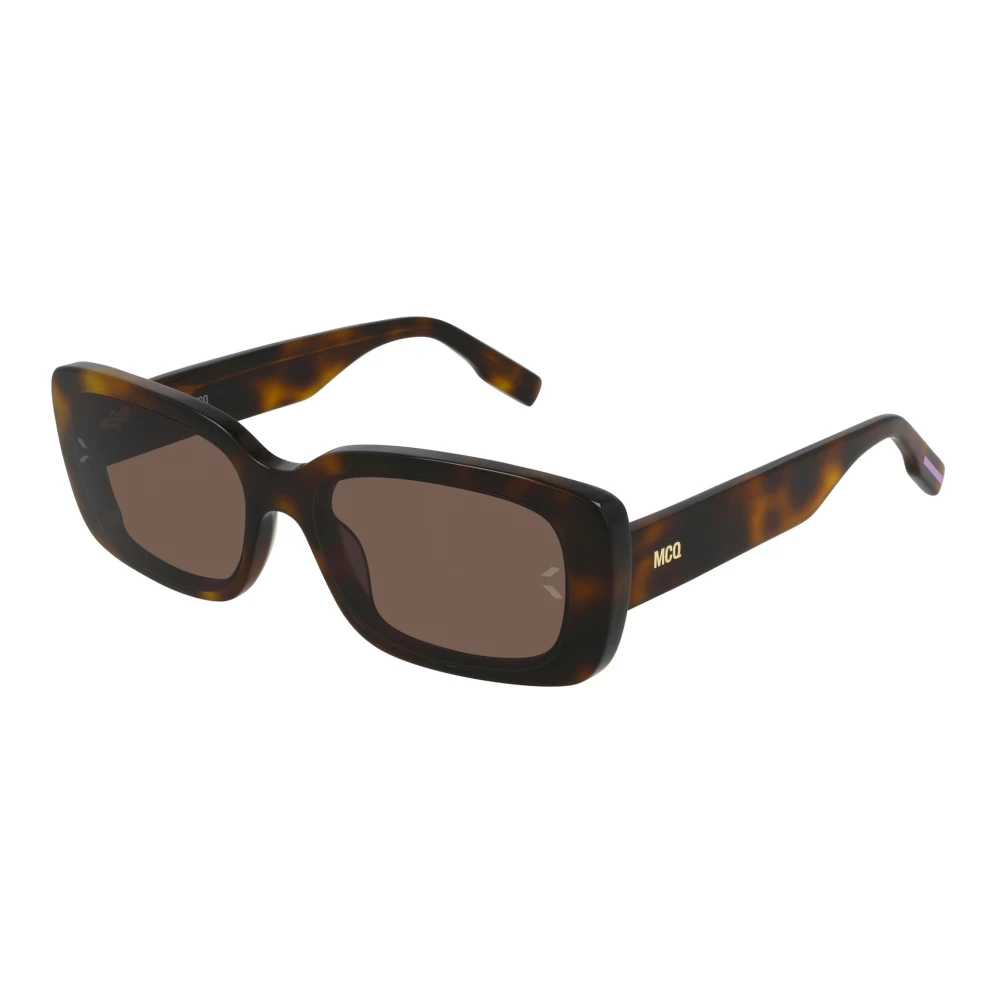 Alexander Mcqueen Women's Brown Sunglasses, 57 Mm, Mcq Sunglasses In Havana