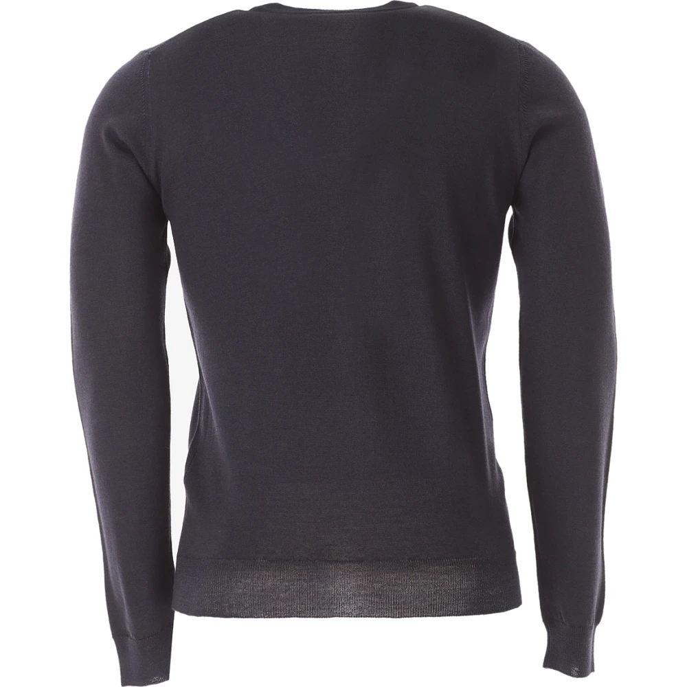 Brooksfield Blauwe Sweaters voor Mannen Blue Heren