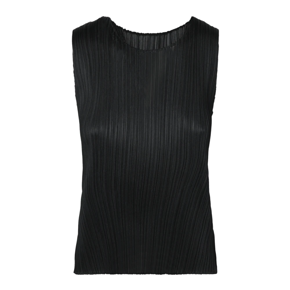 Issey Miyake Zwart Bovenkleding voor Vrouwen Aw24 Black Dames