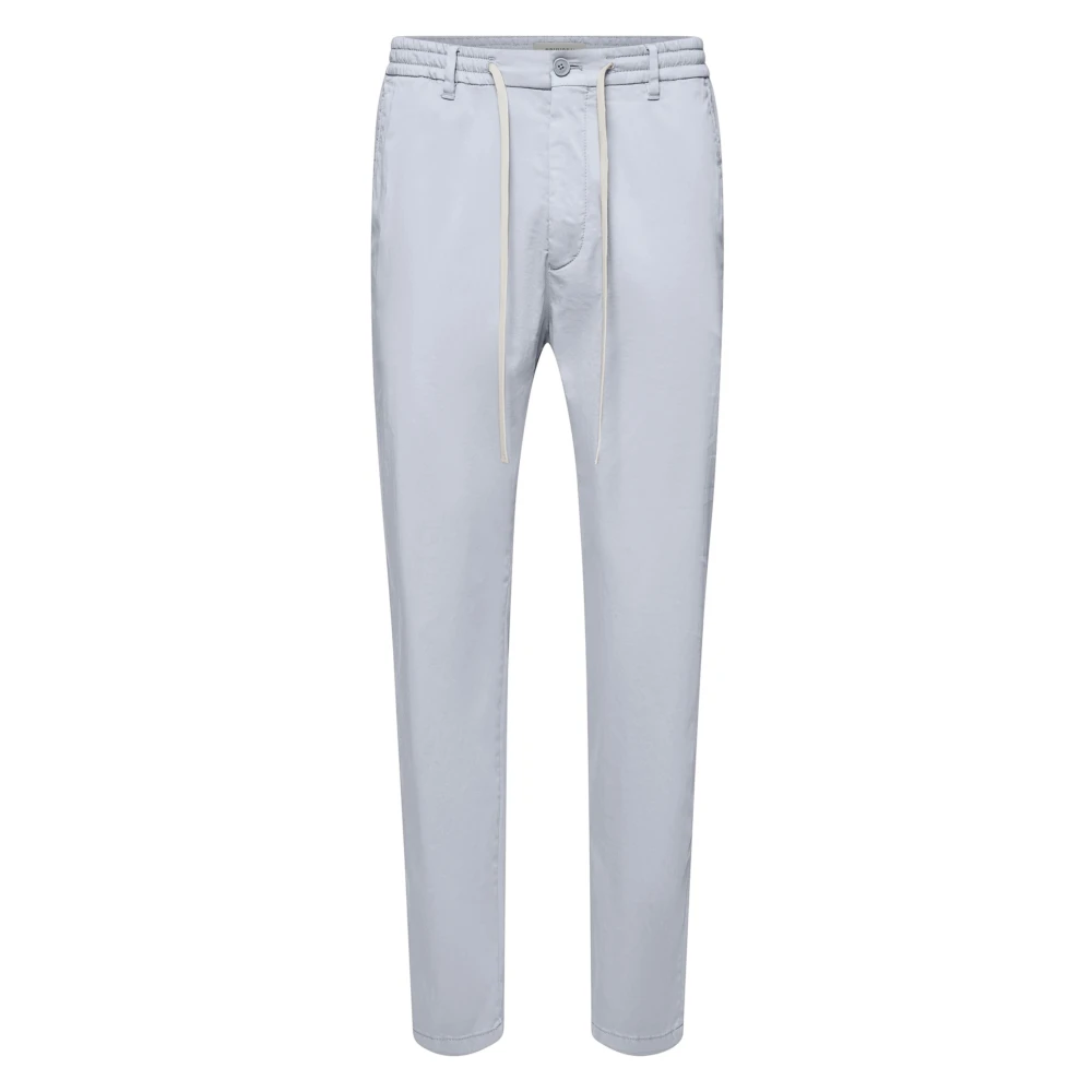 Drykorn Men's White Slim-Fit Trousers, W34 L34, Deger Joggtrousers