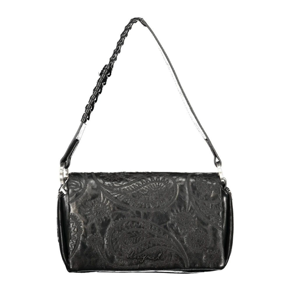 Desigual Donna Noir Borsa A Tracolla Da 26Waxpa9 - Immagine 4