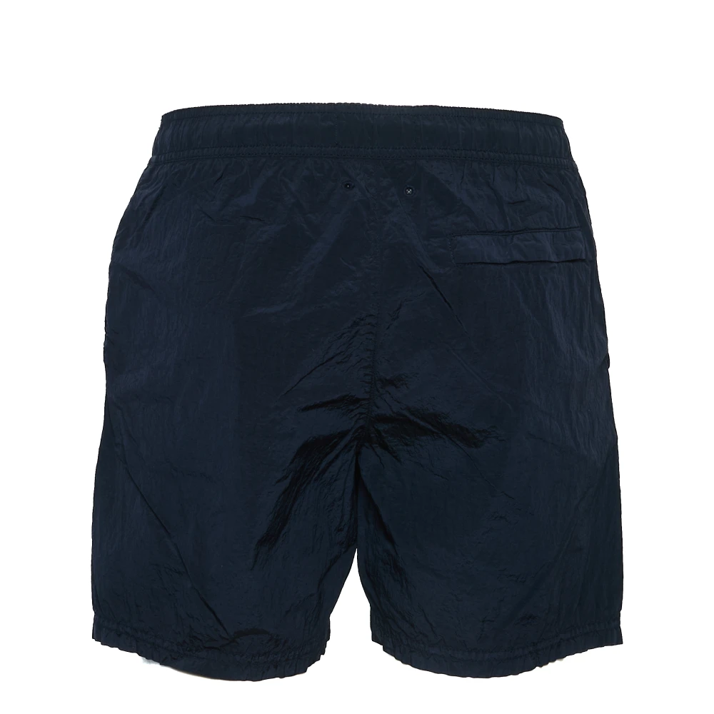Stone Island Blauwe Bermuda Shorts voor Mannen Blue Heren