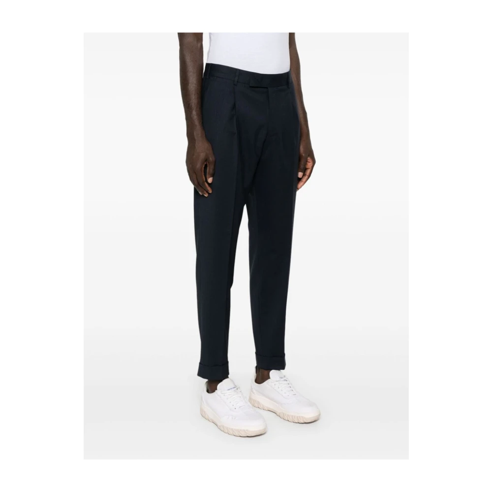 PT Torino Rebel Suit Trousers Navy Black Heren
