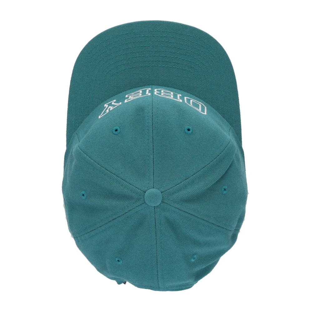 Obey Klassieke Snapback Fanfare Gebogen Klep Pet Green Heren