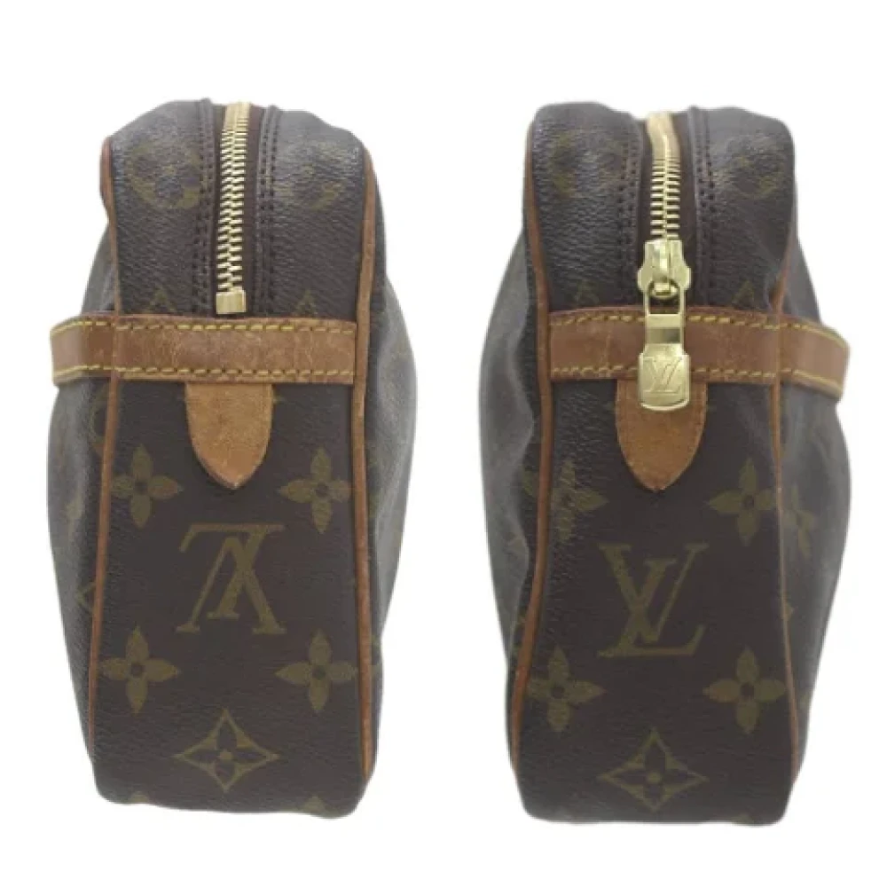 Louis Vuitton Vintage Pre-owned Canvas clutches Brown Dames