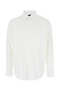 chemise-blanche-a-col-pointu-en-melange-de-coton