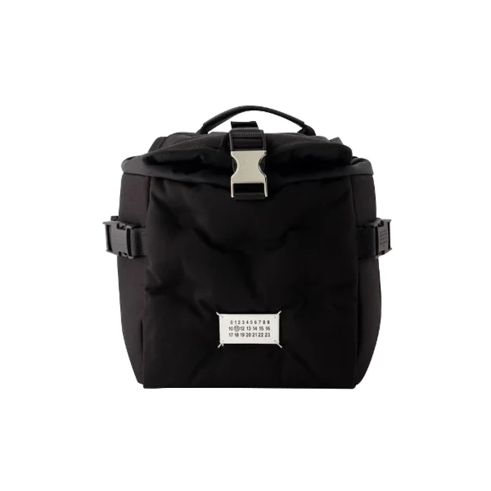 Maison Margiela Pre-owned Leather backpacks Black Dames