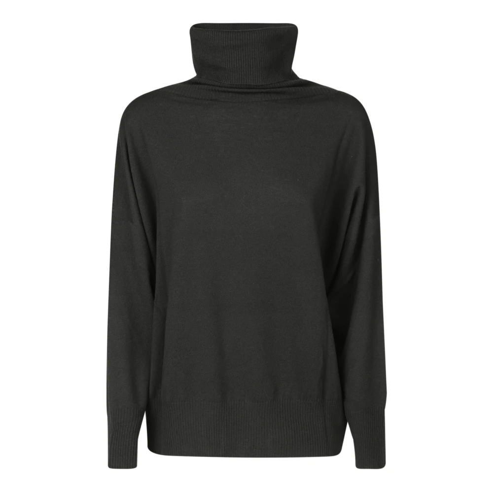 Liviana Conti Stijlvolle Sweater Wide Neck Stijl Gray Dames