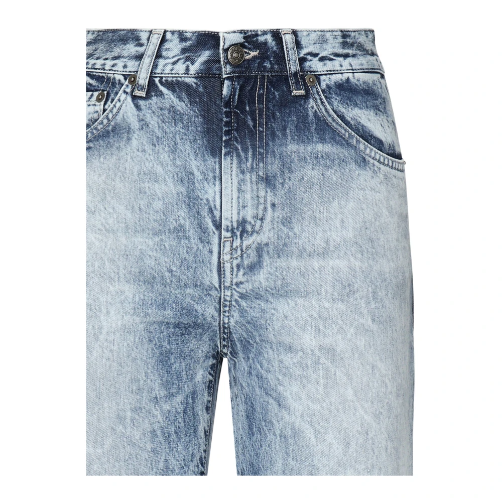 Dondup Blauwe Jeans 5 Zak Broek Blue Dames