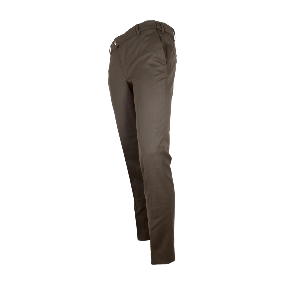 Meyer Winter Flanel Elastische Herenbroek Oslo Brown Heren