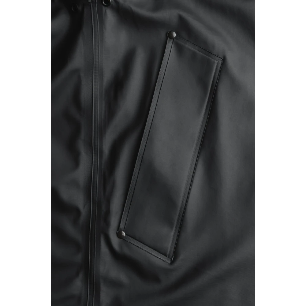Stutterheim Lichtgewicht Waterdicht Overshirt Black Heren