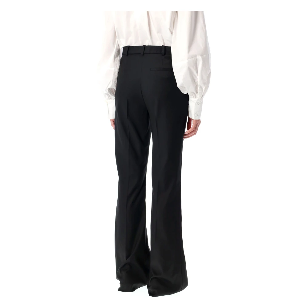 The Garment Zwarte Straight-Leg Broek Aw24 Black Dames