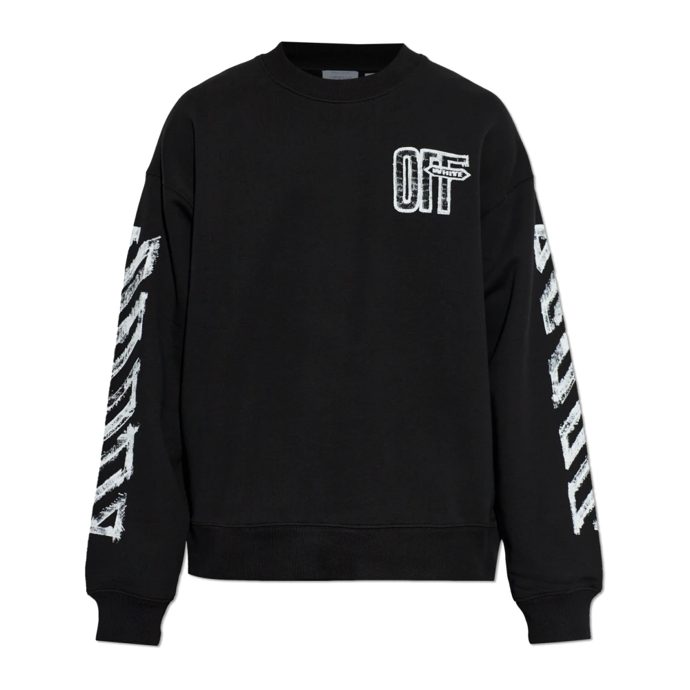 Off White Uomo Nero Felpe, S, New,