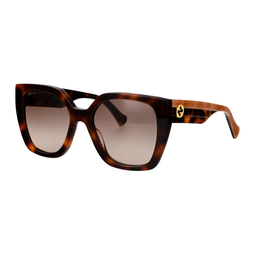 Gucci Women's Brown Sunglasses, 55 Mm, Gg1300s Sunglasses