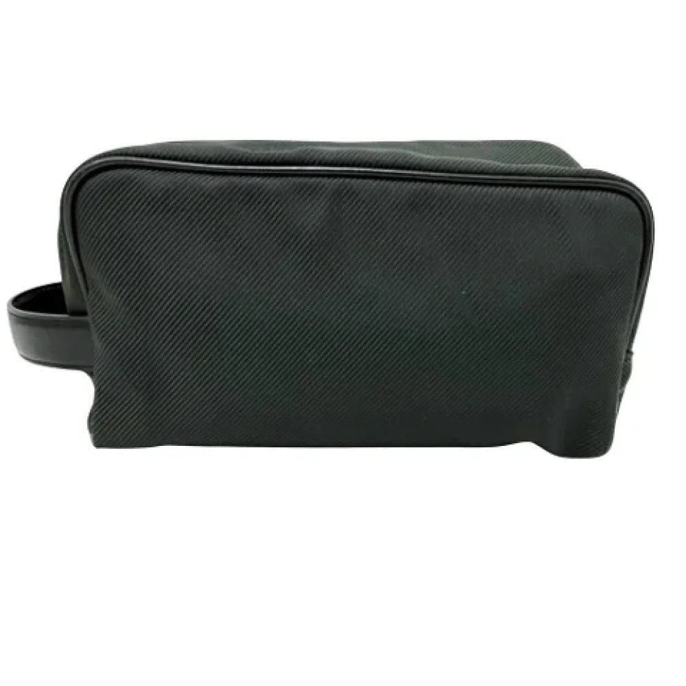 Louis Vuitton Vintage Pre-owned Canvas clutches Black Dames