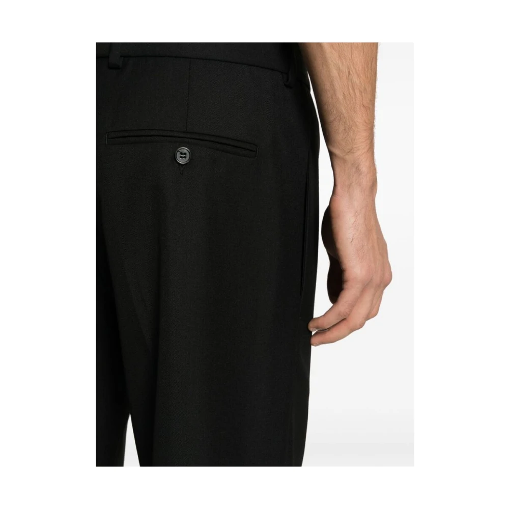MM6 Maison Margiela Slim-fit Trousers Black Heren