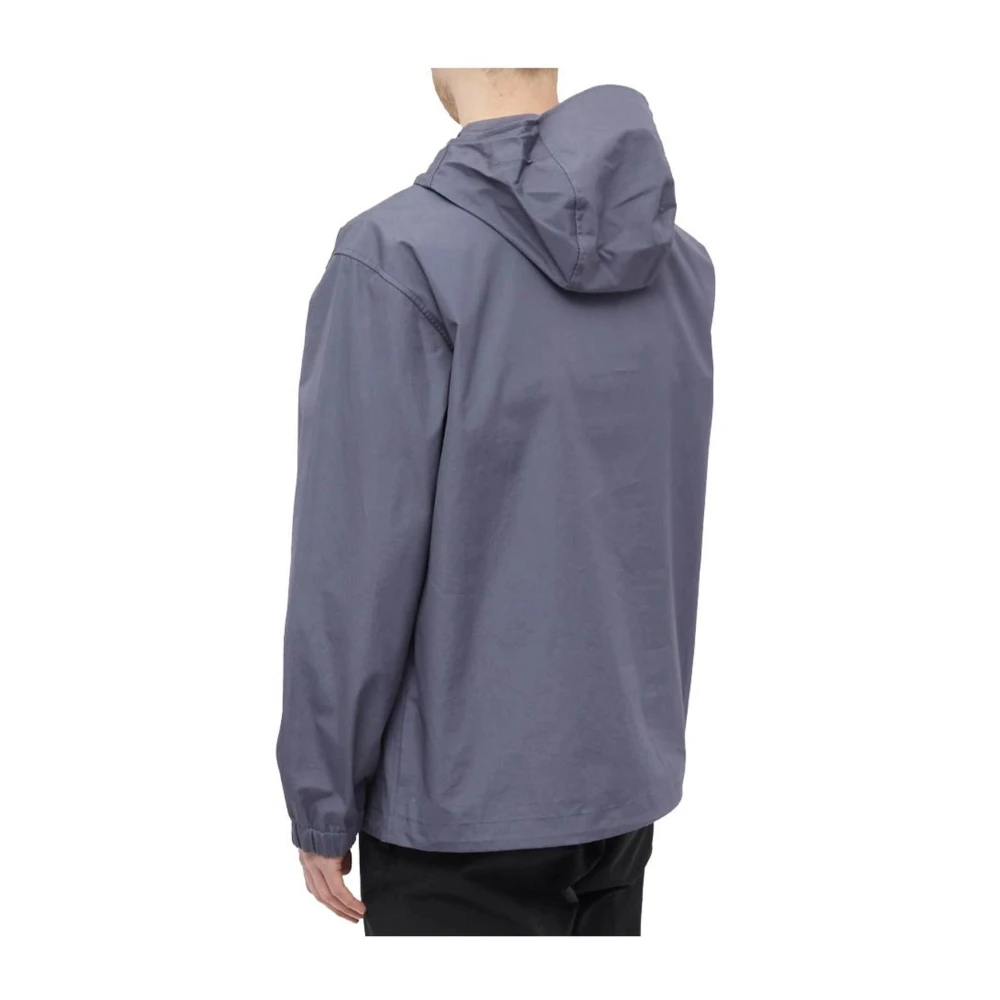C.P. Company Grijze Windbreaker Jas met Ritssluiting Gray Heren