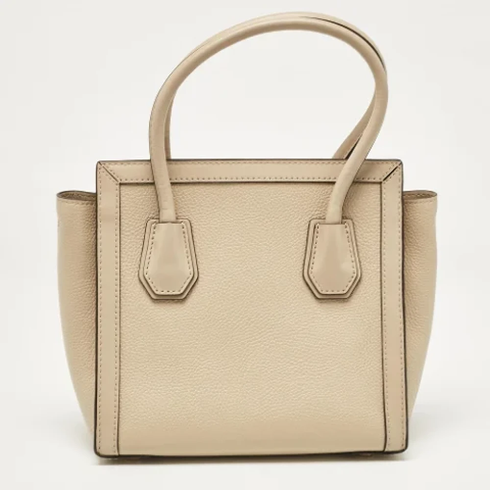 Michael Kors Pre-owned Leather totes Beige Dames