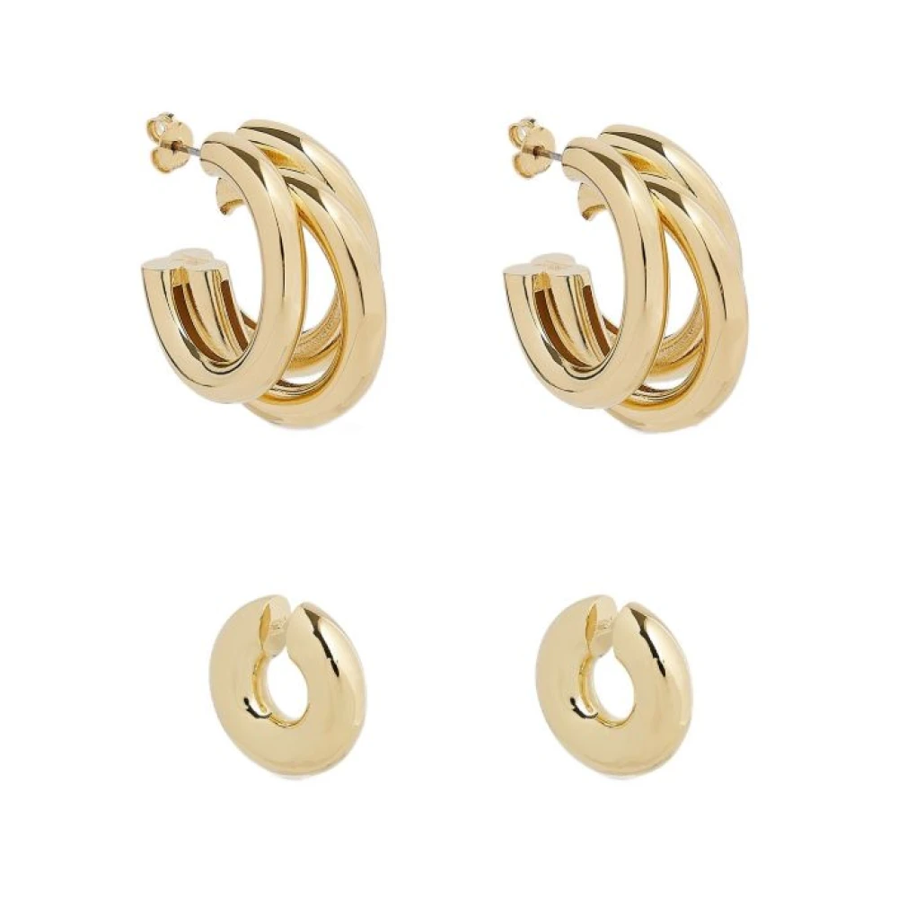 Rabanne Women's Yellow Earrings, One Size, Jewel Earring Set