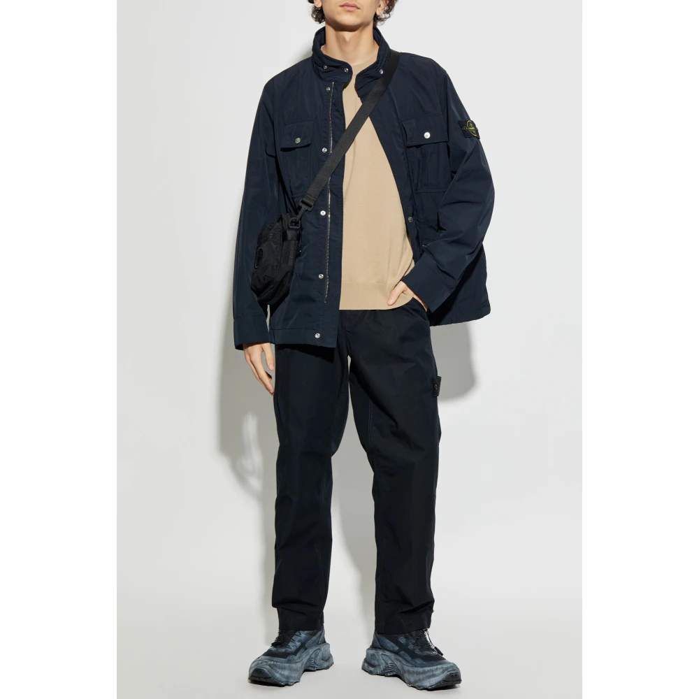 Stone Island Trui met logo Beige Heren