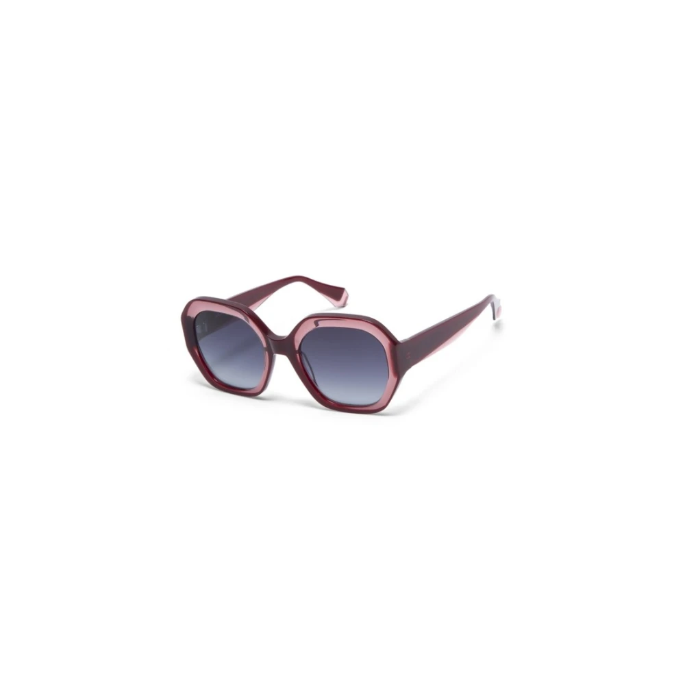 Gigi Studios Unisex Red Sunglasses, 54 Mm, Authentic Bright Glasses - Premium Quality