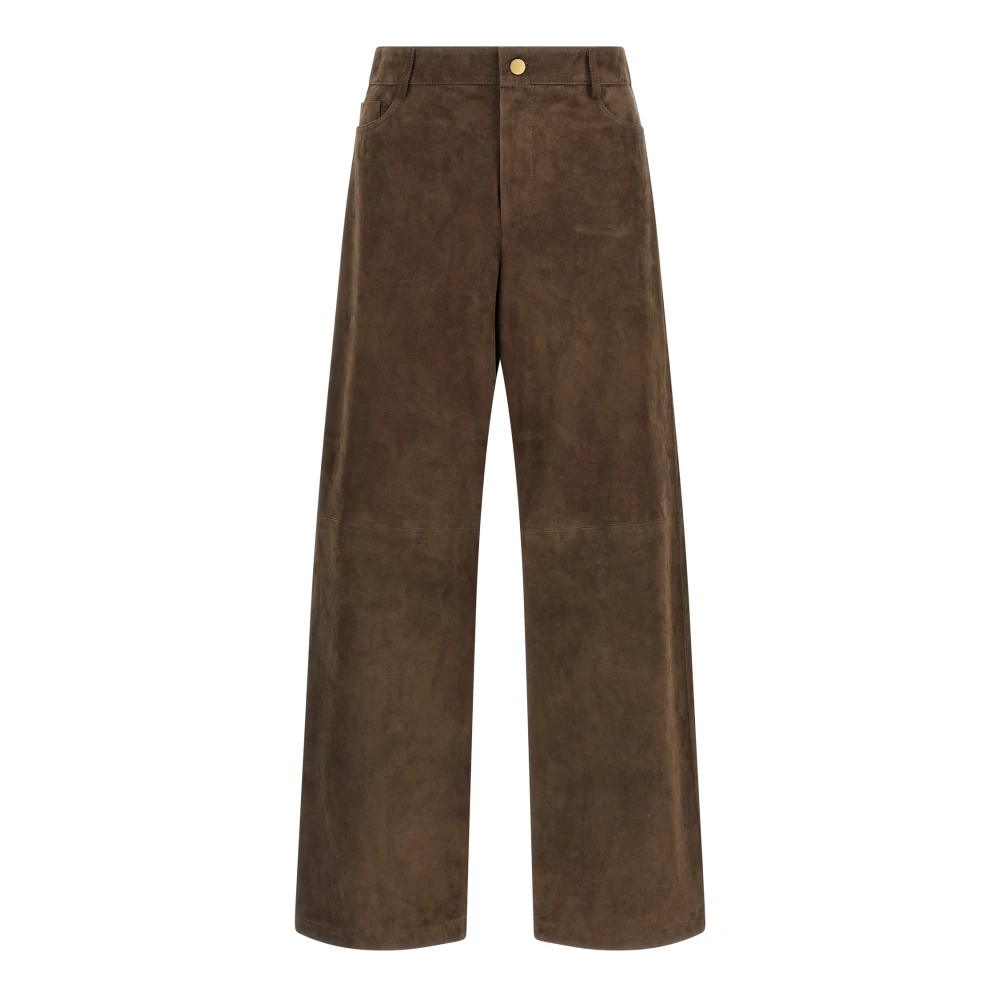 Max Mara Mujer Marrón Pantalones, Talla: Xs