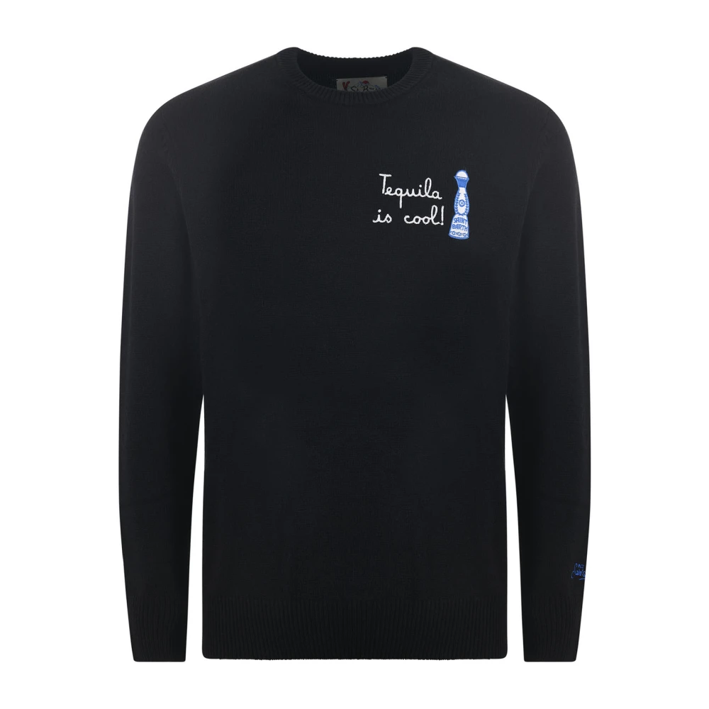 MC2 Saint Barth Stijlvolle Sweaters voor Heren Black Heren